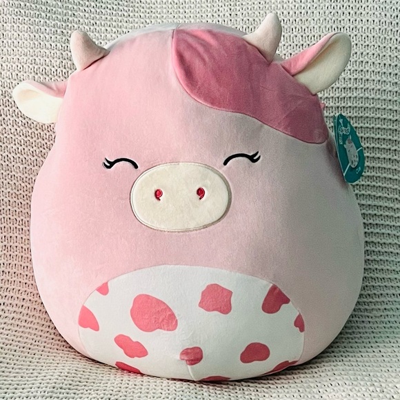 Squishmallows Toys Clay Squishmallow Pink Cow Poshmark
